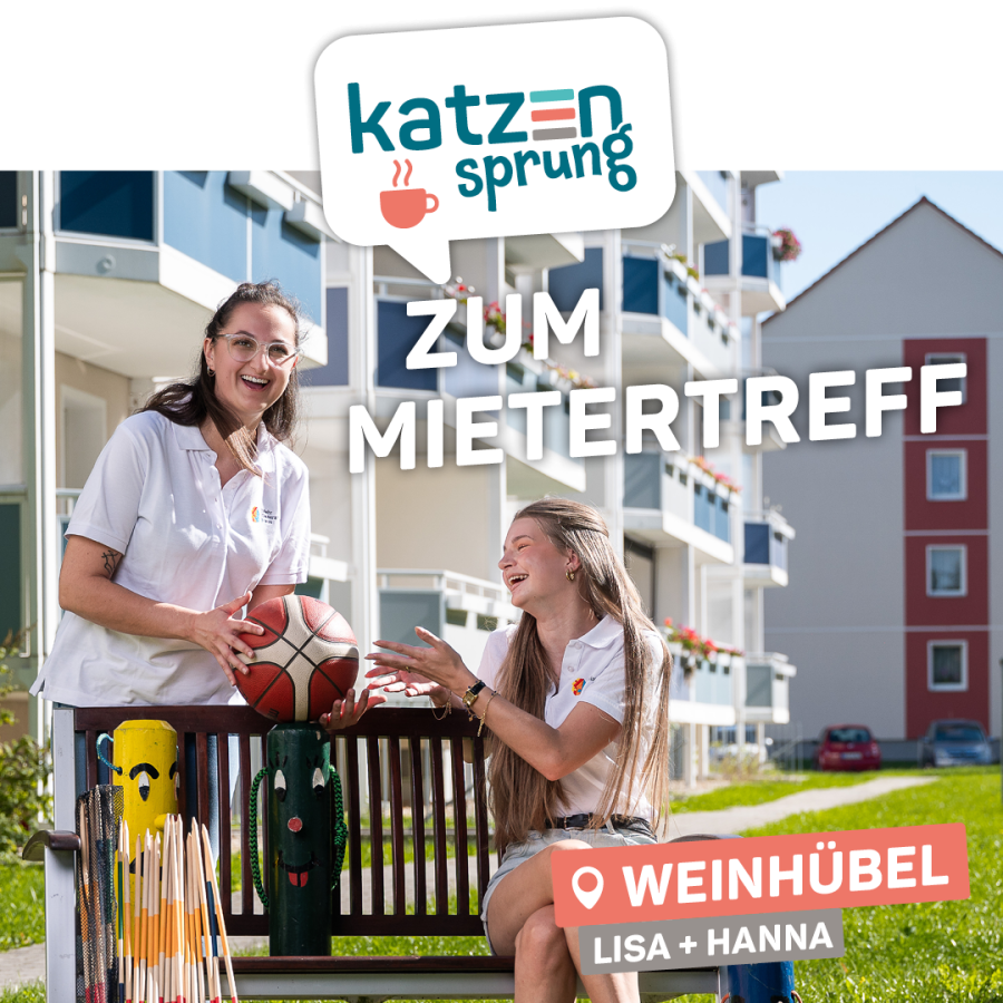 Lisa + Hanna - Katzensprung zum Mietertreff